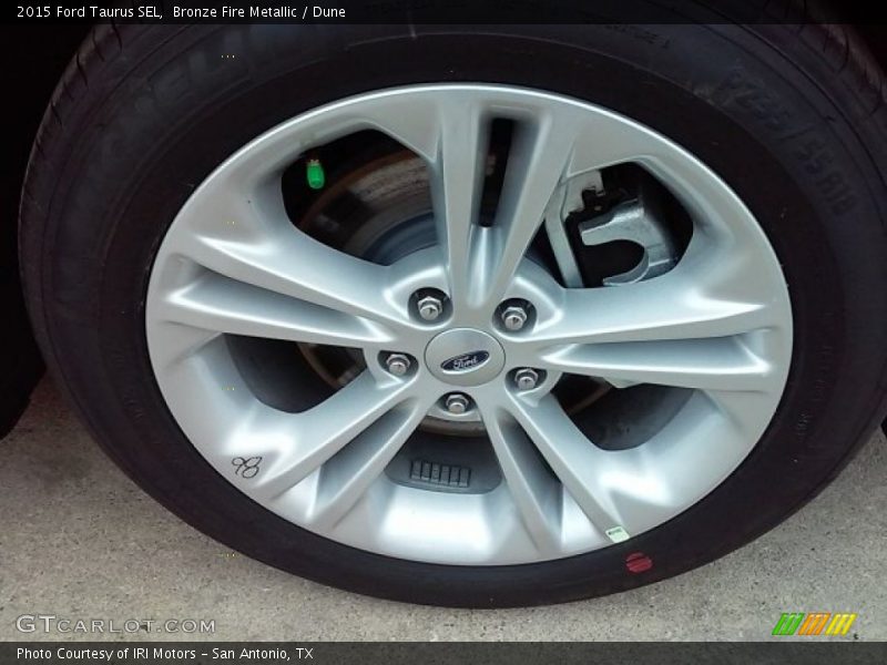 Bronze Fire Metallic / Dune 2015 Ford Taurus SEL