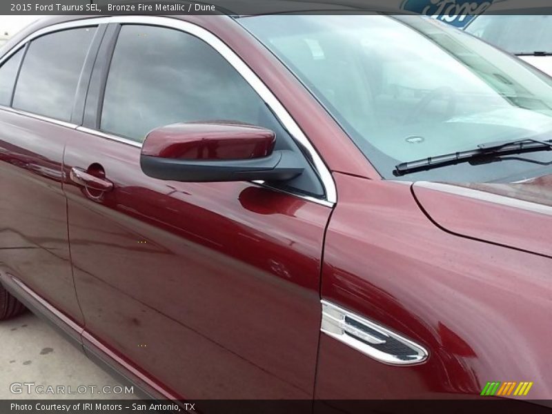 Bronze Fire Metallic / Dune 2015 Ford Taurus SEL