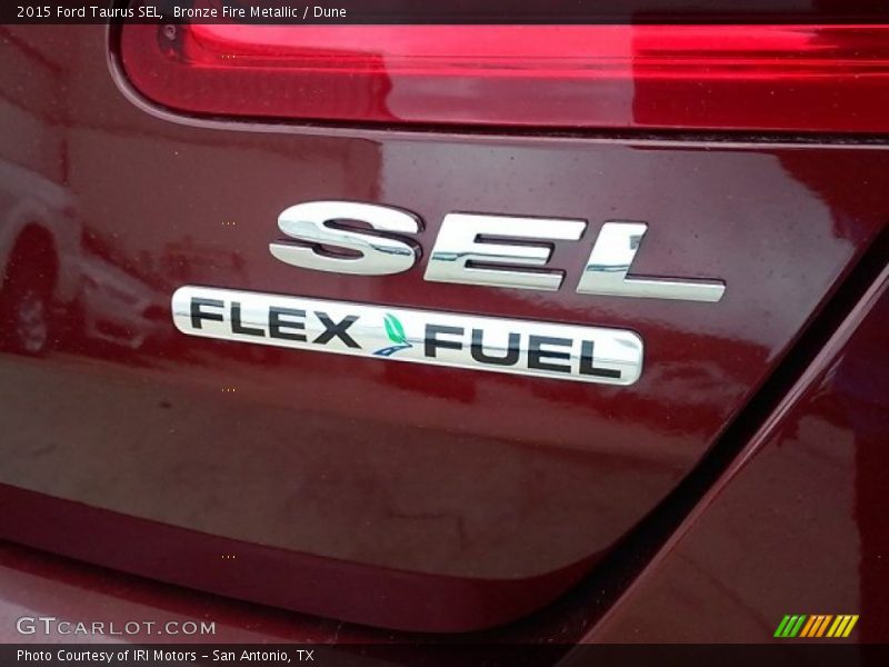 Bronze Fire Metallic / Dune 2015 Ford Taurus SEL