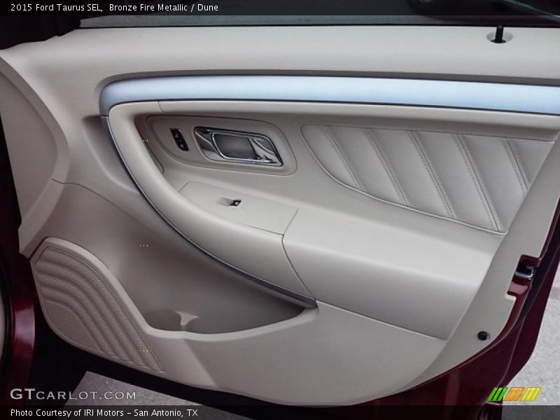 Bronze Fire Metallic / Dune 2015 Ford Taurus SEL