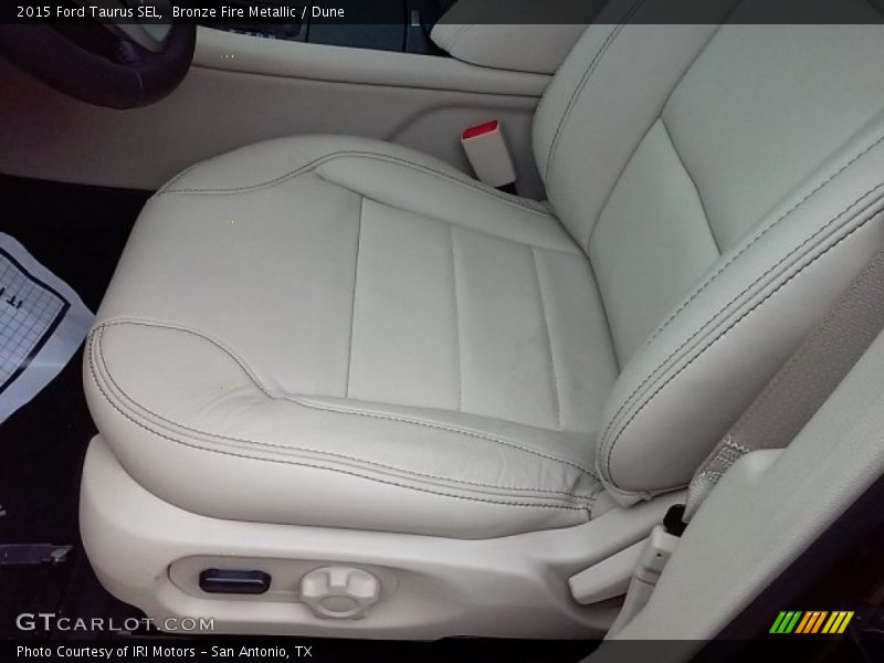 Bronze Fire Metallic / Dune 2015 Ford Taurus SEL