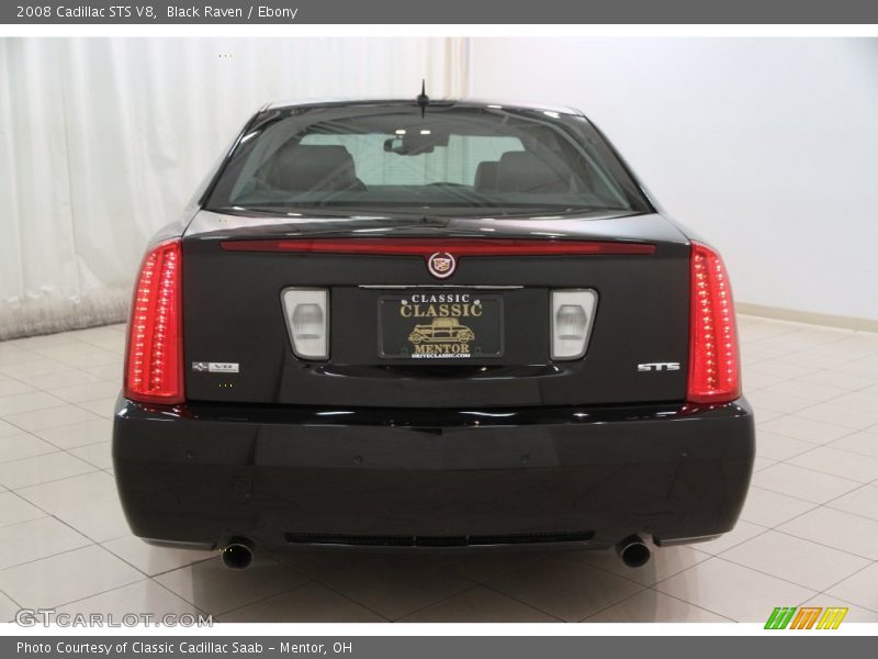 Black Raven / Ebony 2008 Cadillac STS V8