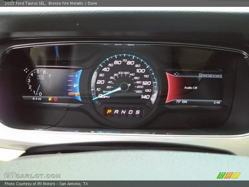 Bronze Fire Metallic / Dune 2015 Ford Taurus SEL