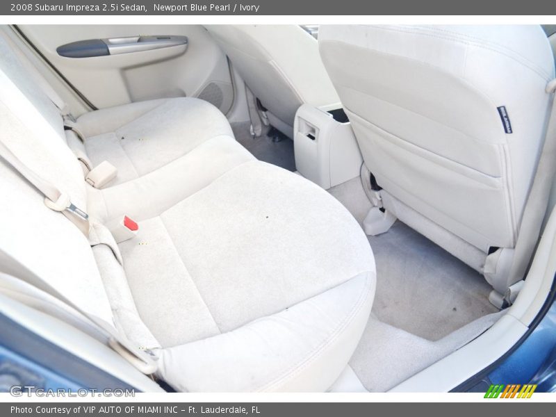 Newport Blue Pearl / Ivory 2008 Subaru Impreza 2.5i Sedan