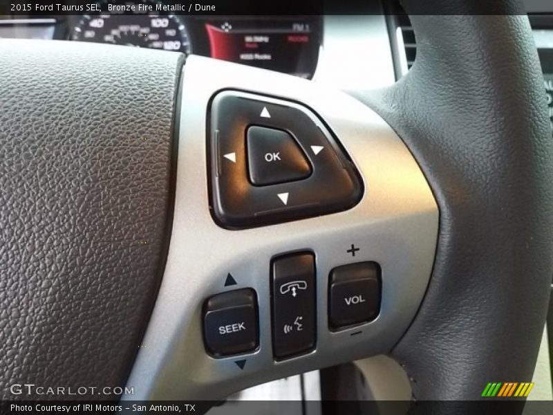 Bronze Fire Metallic / Dune 2015 Ford Taurus SEL