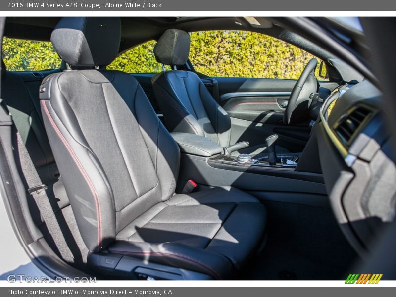 Alpine White / Black 2016 BMW 4 Series 428i Coupe