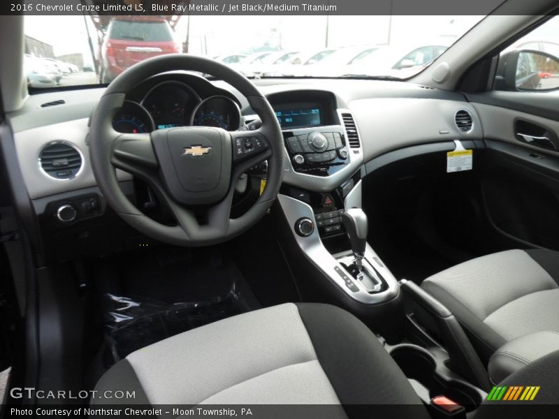 Blue Ray Metallic / Jet Black/Medium Titanium 2016 Chevrolet Cruze Limited LS