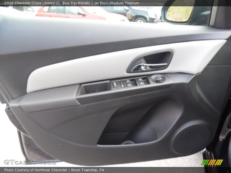 Blue Ray Metallic / Jet Black/Medium Titanium 2016 Chevrolet Cruze Limited LS