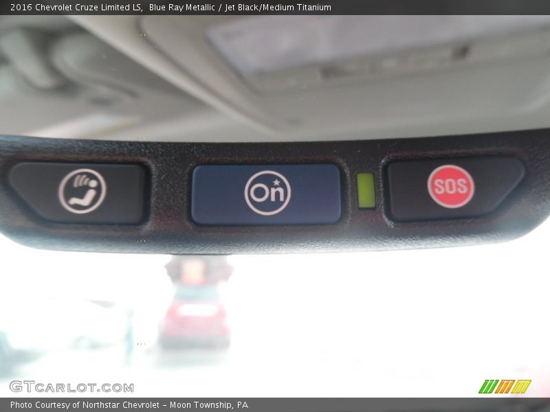 Blue Ray Metallic / Jet Black/Medium Titanium 2016 Chevrolet Cruze Limited LS