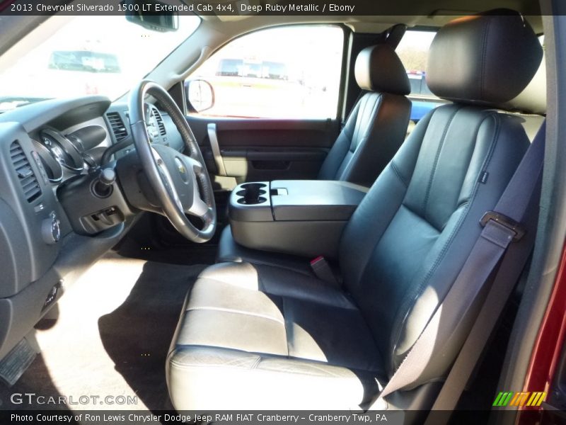 Deep Ruby Metallic / Ebony 2013 Chevrolet Silverado 1500 LT Extended Cab 4x4