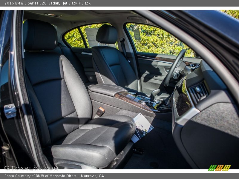 Jet Black / Black 2016 BMW 5 Series 528i Sedan