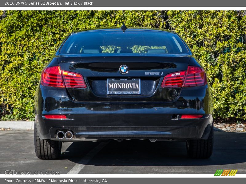 Jet Black / Black 2016 BMW 5 Series 528i Sedan