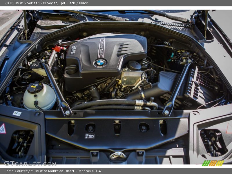 Jet Black / Black 2016 BMW 5 Series 528i Sedan