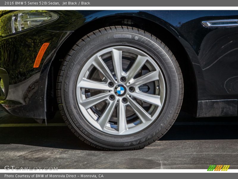 Jet Black / Black 2016 BMW 5 Series 528i Sedan