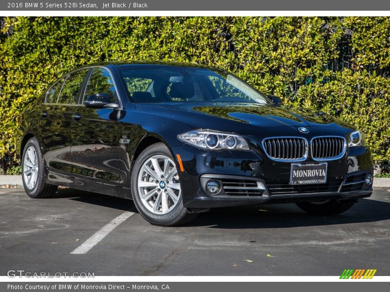 Jet Black / Black 2016 BMW 5 Series 528i Sedan