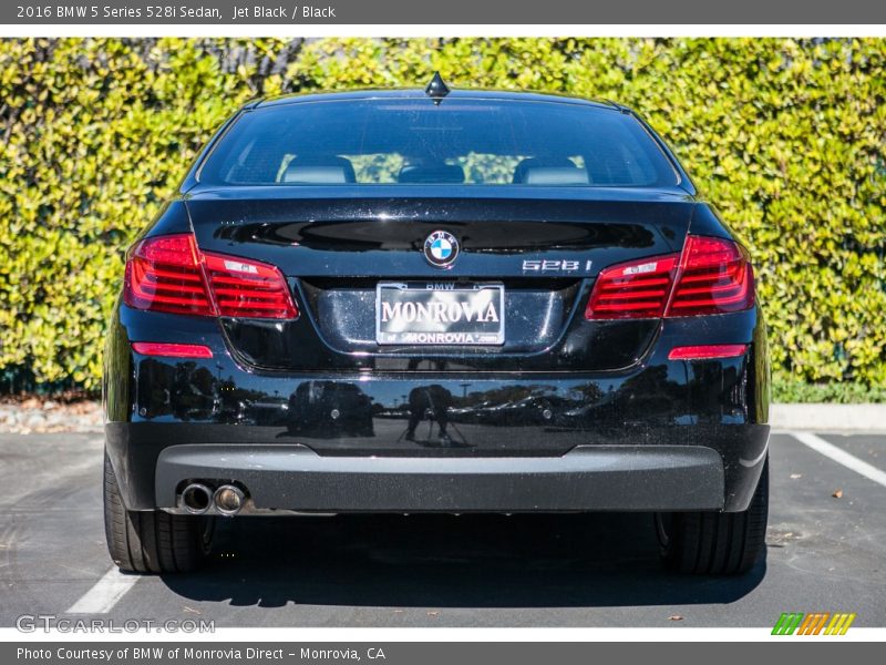 Jet Black / Black 2016 BMW 5 Series 528i Sedan