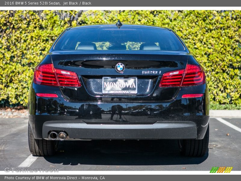 Jet Black / Black 2016 BMW 5 Series 528i Sedan