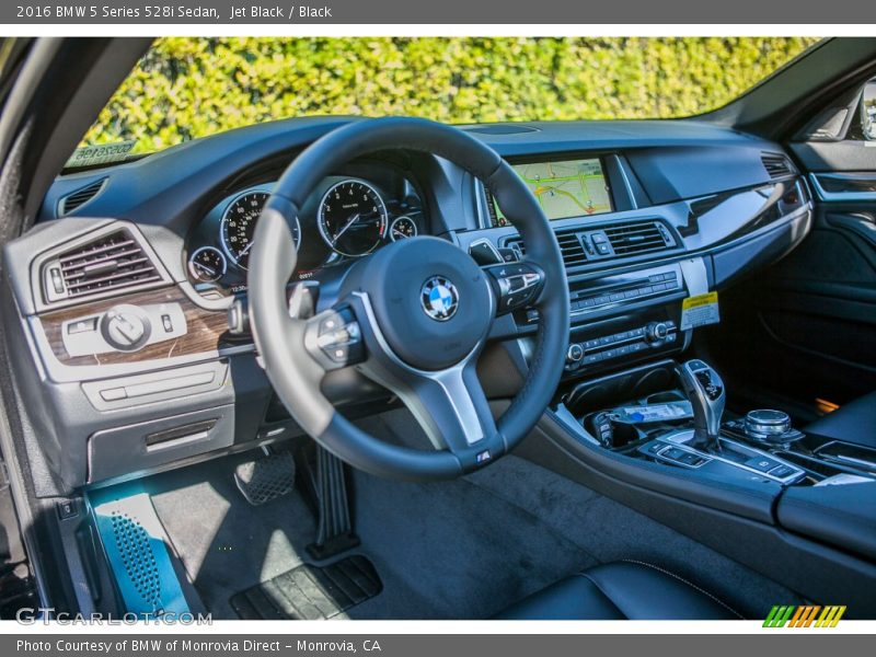 Jet Black / Black 2016 BMW 5 Series 528i Sedan