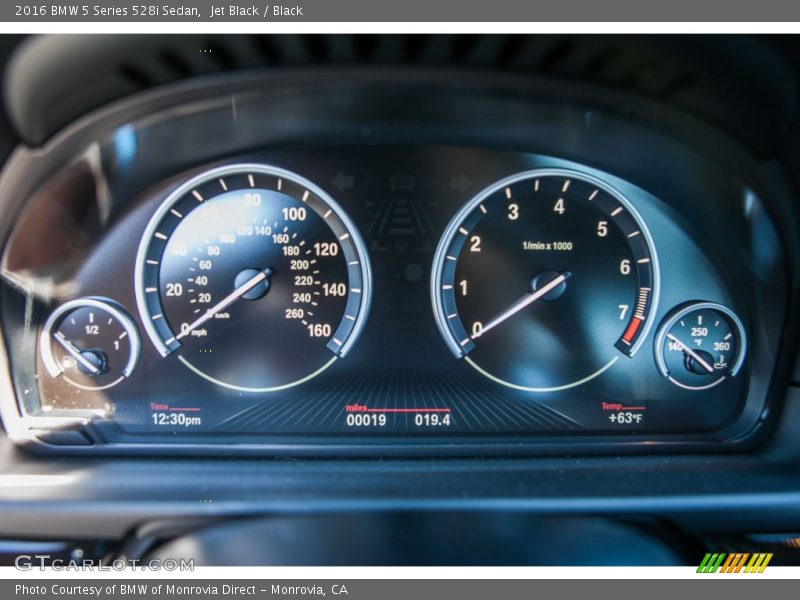 Jet Black / Black 2016 BMW 5 Series 528i Sedan