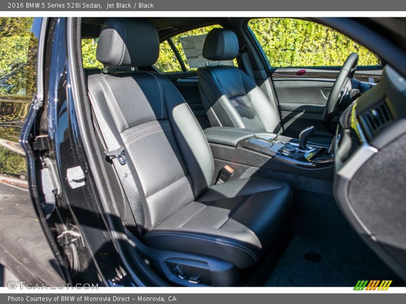 Jet Black / Black 2016 BMW 5 Series 528i Sedan