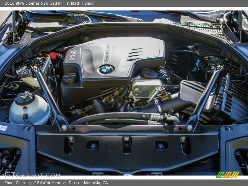 Jet Black / Black 2016 BMW 5 Series 528i Sedan