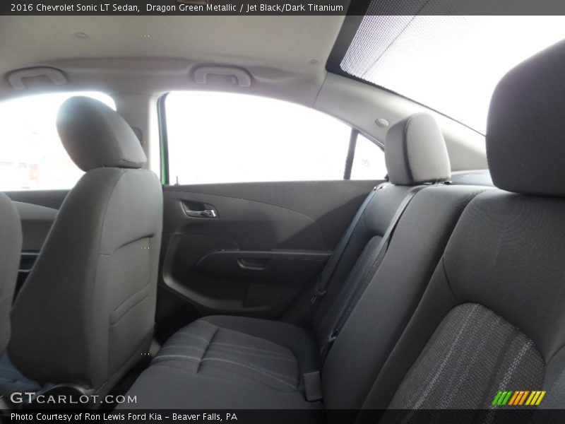 Dragon Green Metallic / Jet Black/Dark Titanium 2016 Chevrolet Sonic LT Sedan