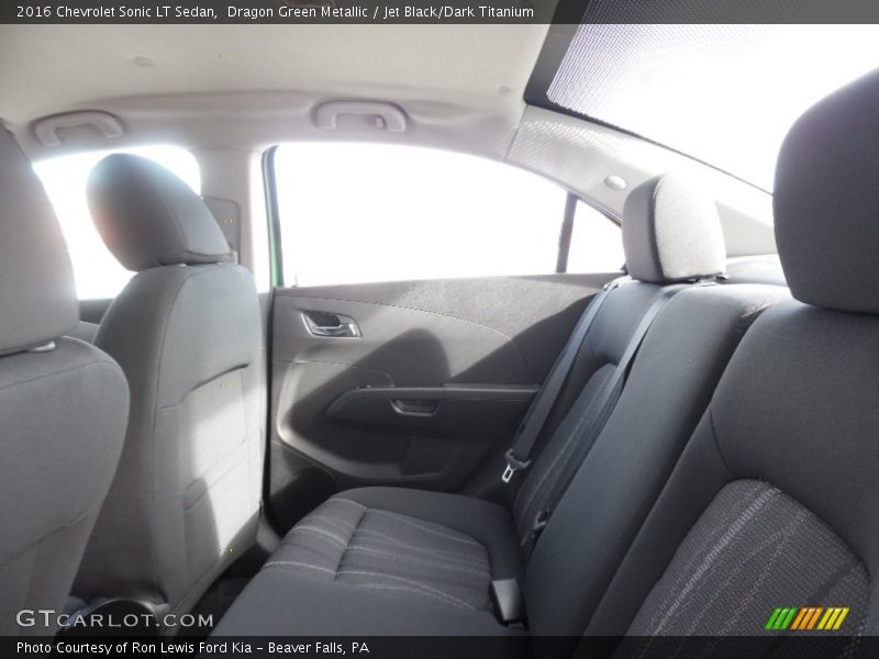 Dragon Green Metallic / Jet Black/Dark Titanium 2016 Chevrolet Sonic LT Sedan