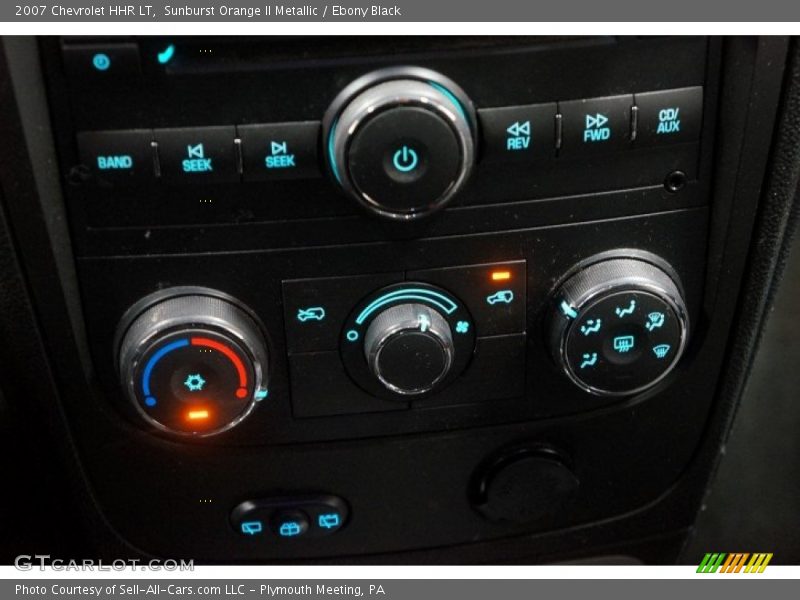 Sunburst Orange II Metallic / Ebony Black 2007 Chevrolet HHR LT