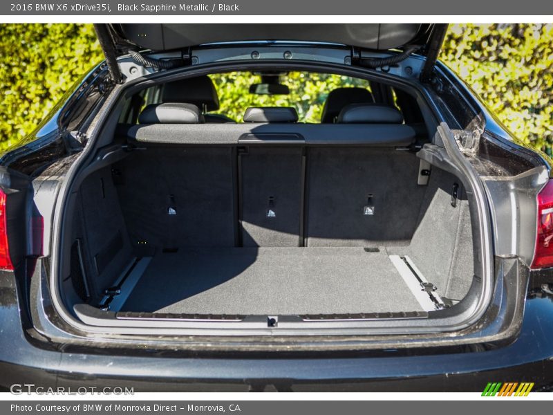  2016 X6 xDrive35i Trunk