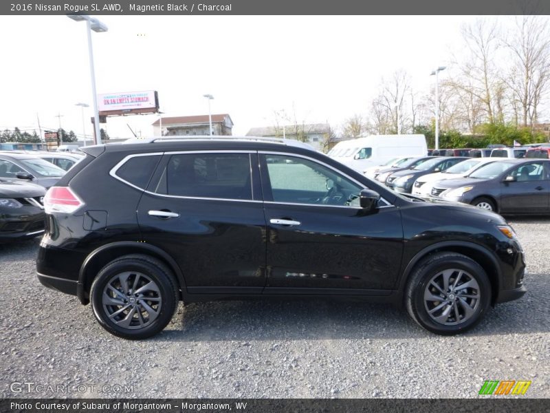 Magnetic Black / Charcoal 2016 Nissan Rogue SL AWD