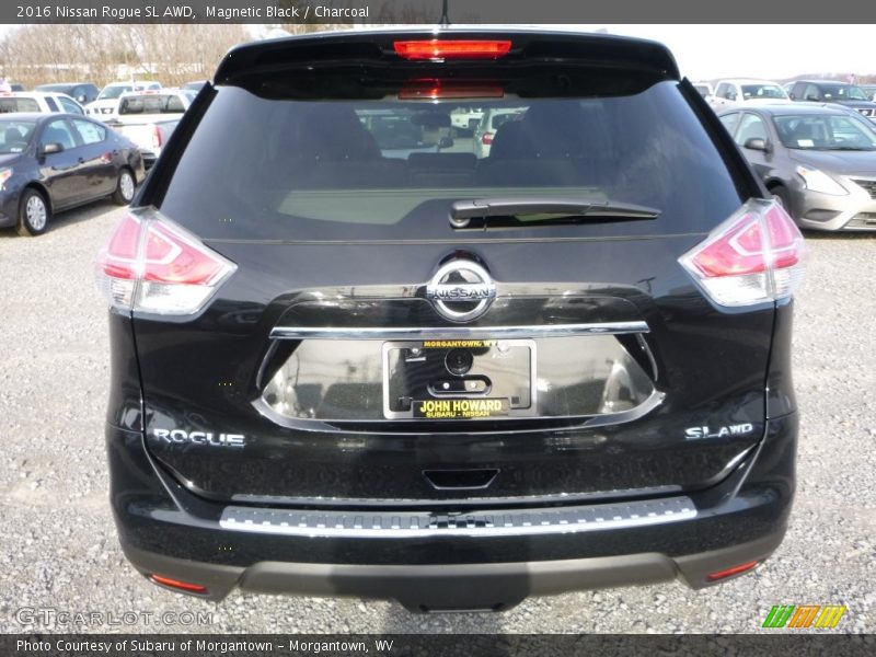 Magnetic Black / Charcoal 2016 Nissan Rogue SL AWD