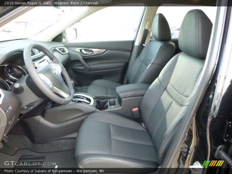 Magnetic Black / Charcoal 2016 Nissan Rogue SL AWD