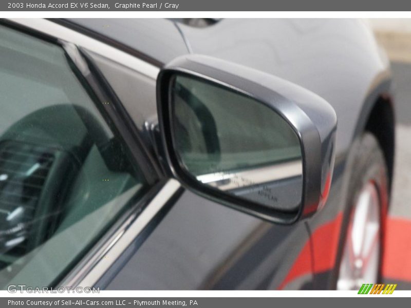 Graphite Pearl / Gray 2003 Honda Accord EX V6 Sedan