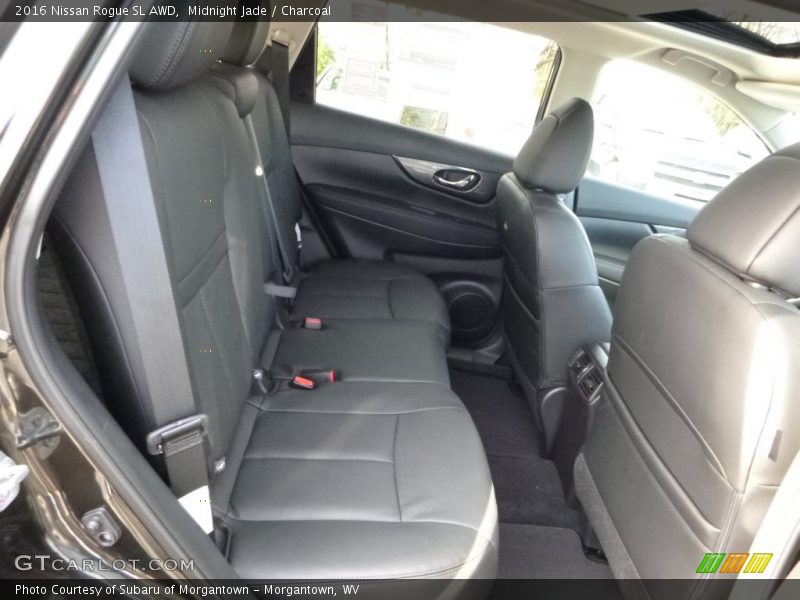 Midnight Jade / Charcoal 2016 Nissan Rogue SL AWD