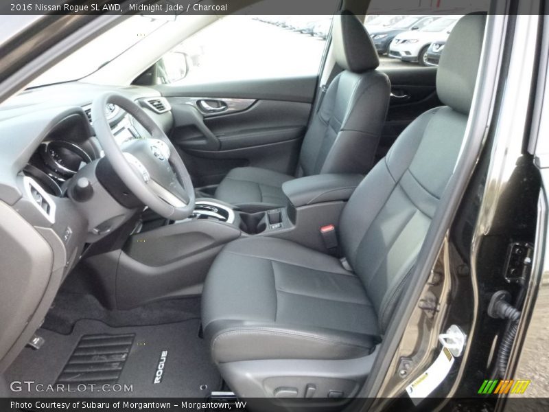 Midnight Jade / Charcoal 2016 Nissan Rogue SL AWD