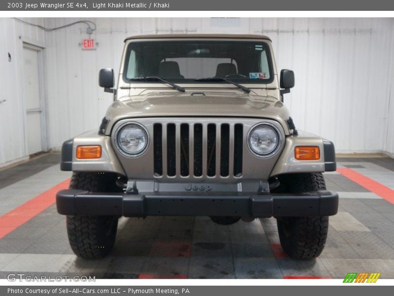Light Khaki Metallic / Khaki 2003 Jeep Wrangler SE 4x4