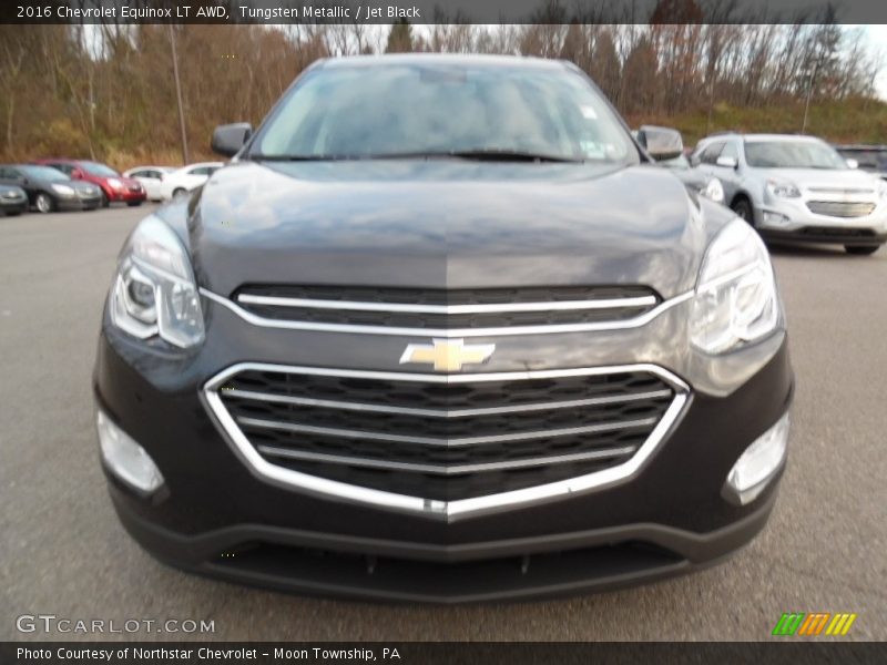 Tungsten Metallic / Jet Black 2016 Chevrolet Equinox LT AWD