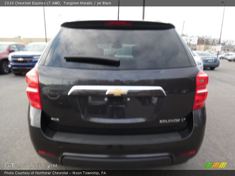 Tungsten Metallic / Jet Black 2016 Chevrolet Equinox LT AWD