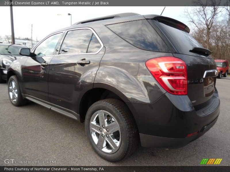 Tungsten Metallic / Jet Black 2016 Chevrolet Equinox LT AWD