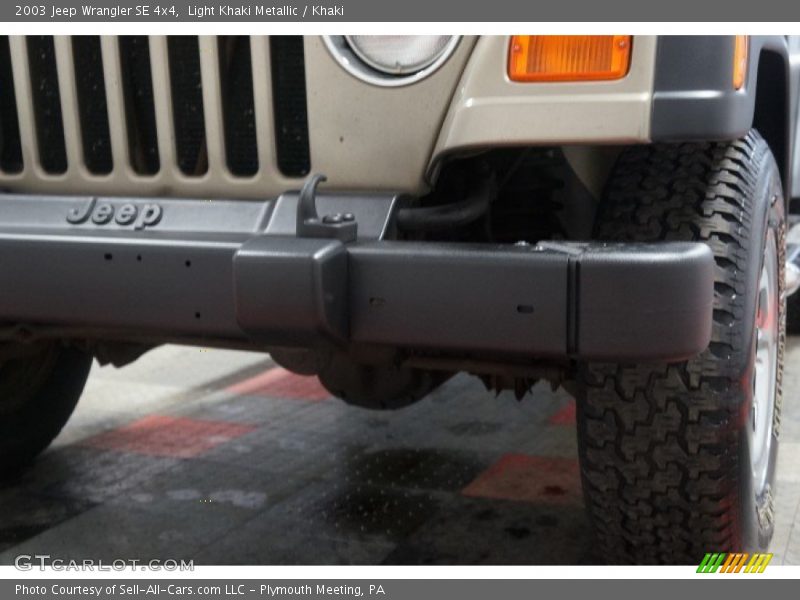 Light Khaki Metallic / Khaki 2003 Jeep Wrangler SE 4x4