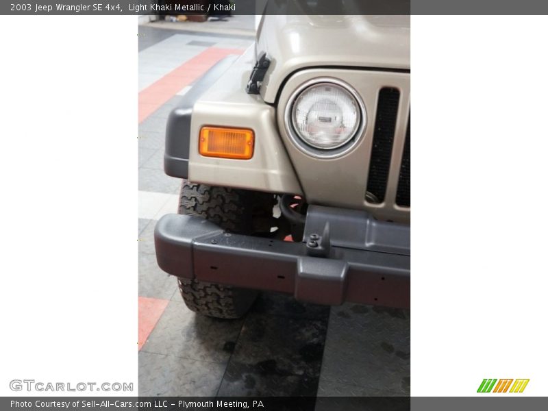 Light Khaki Metallic / Khaki 2003 Jeep Wrangler SE 4x4