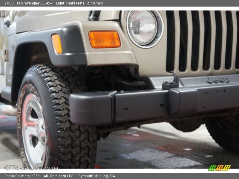 Light Khaki Metallic / Khaki 2003 Jeep Wrangler SE 4x4