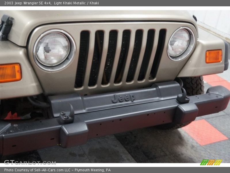 Light Khaki Metallic / Khaki 2003 Jeep Wrangler SE 4x4