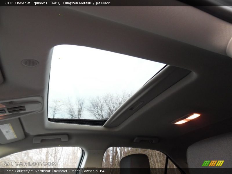 Tungsten Metallic / Jet Black 2016 Chevrolet Equinox LT AWD