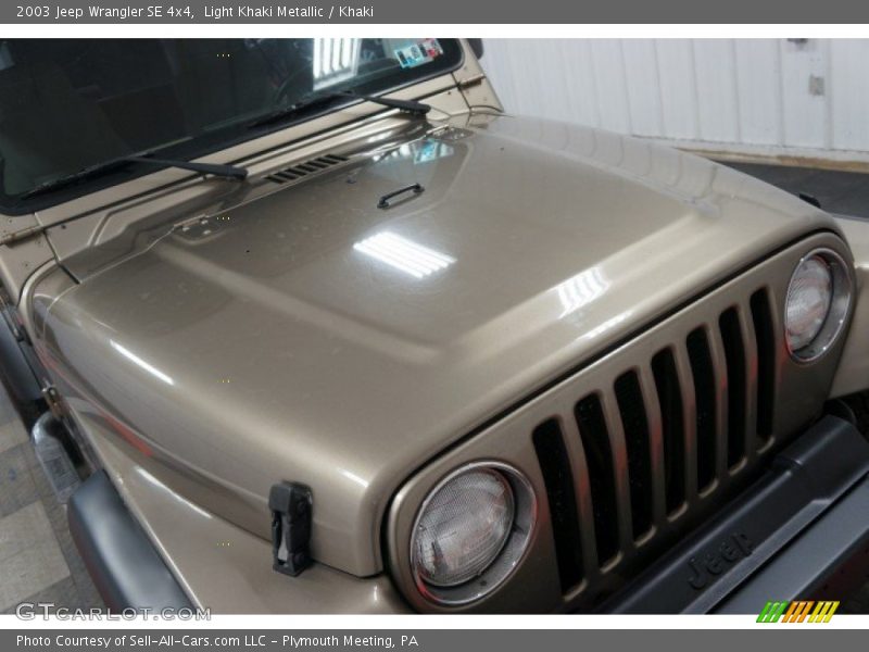 Light Khaki Metallic / Khaki 2003 Jeep Wrangler SE 4x4