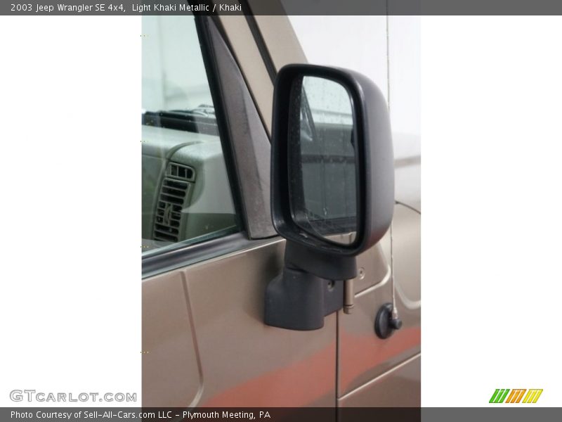 Light Khaki Metallic / Khaki 2003 Jeep Wrangler SE 4x4