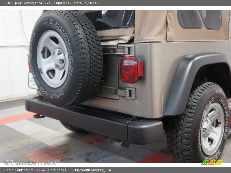 Light Khaki Metallic / Khaki 2003 Jeep Wrangler SE 4x4
