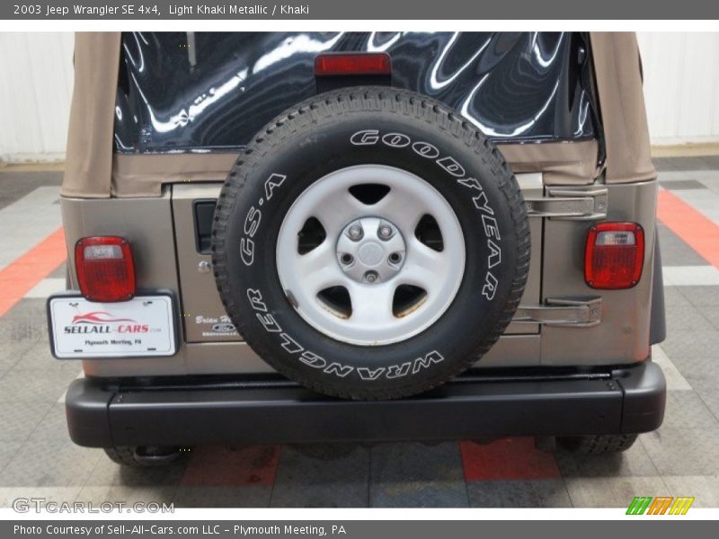 Light Khaki Metallic / Khaki 2003 Jeep Wrangler SE 4x4