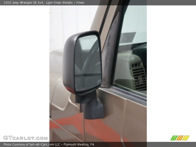 Light Khaki Metallic / Khaki 2003 Jeep Wrangler SE 4x4