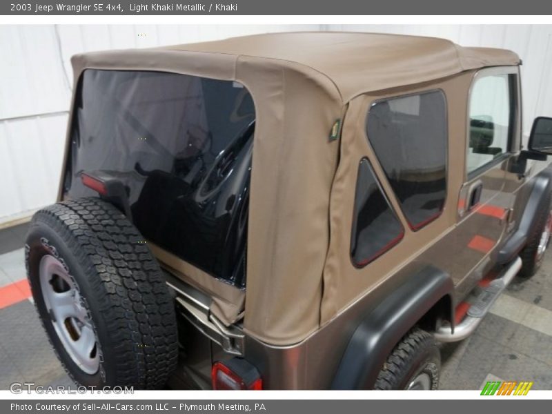 Light Khaki Metallic / Khaki 2003 Jeep Wrangler SE 4x4